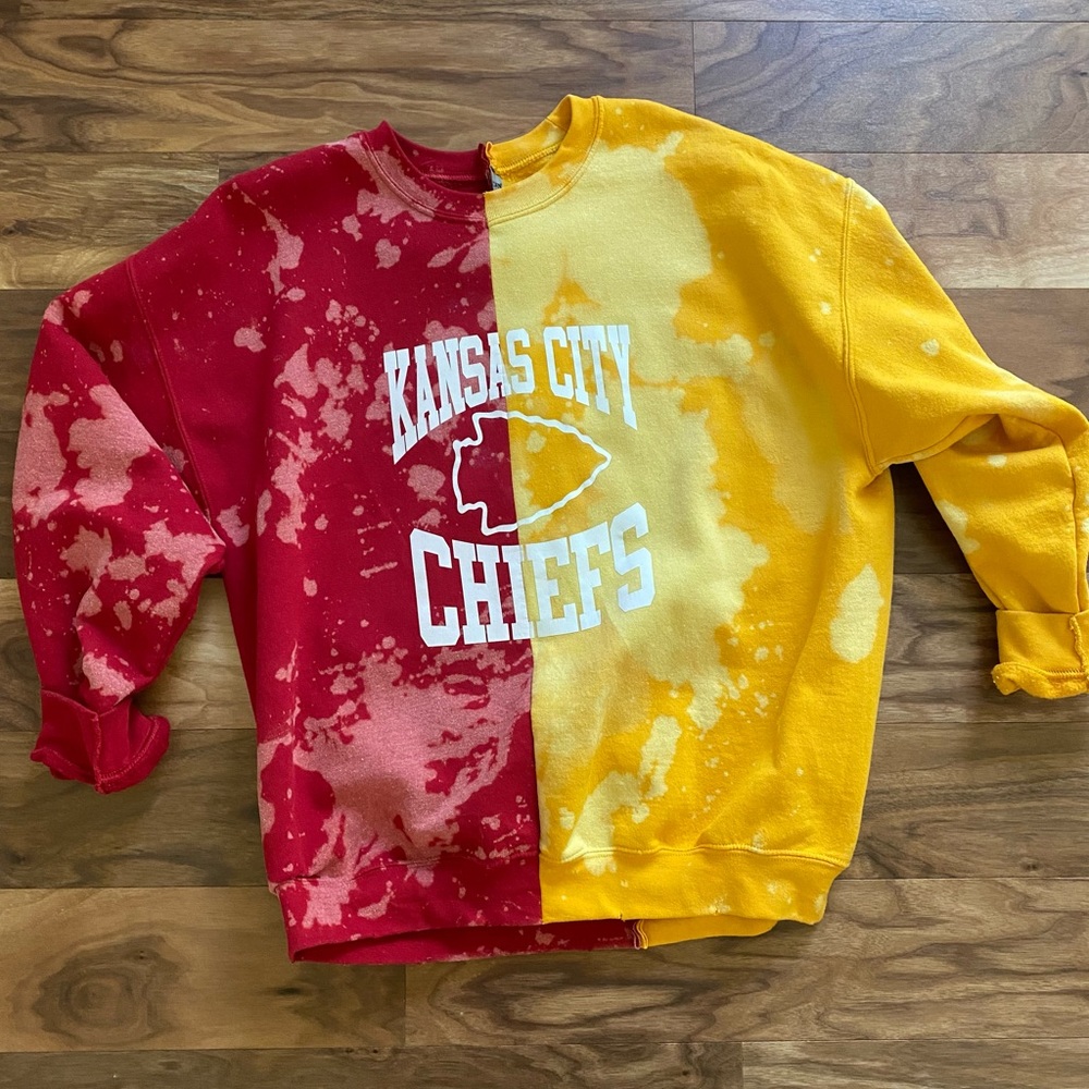 Custom chiefs sweatshirt
